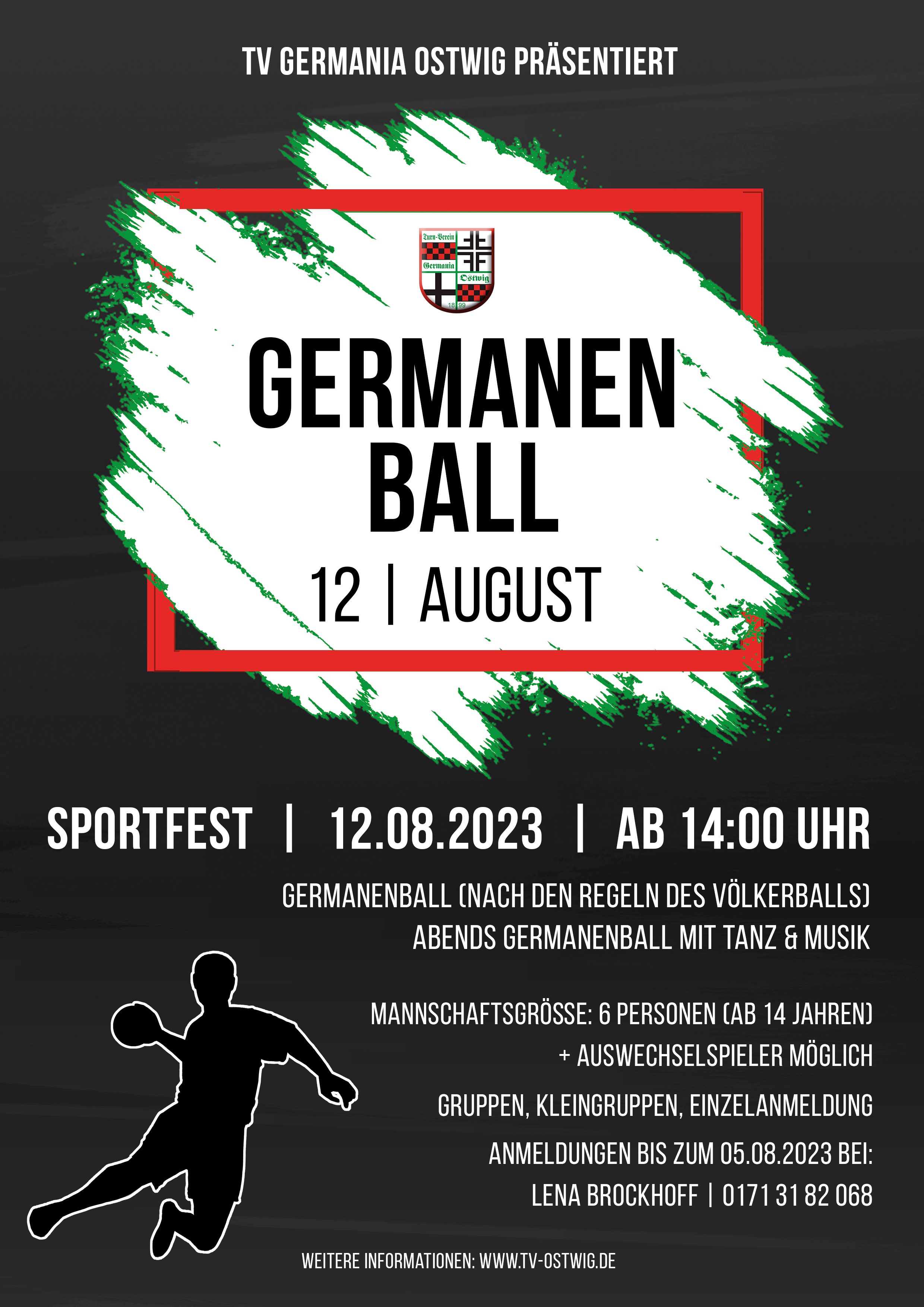 Völkerball-Mythos beim Sportfest des TV Ostwig